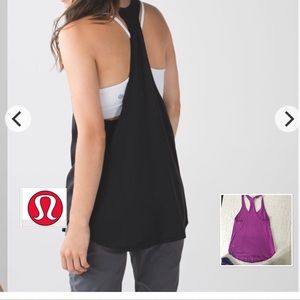 Lululemon tank and bra
